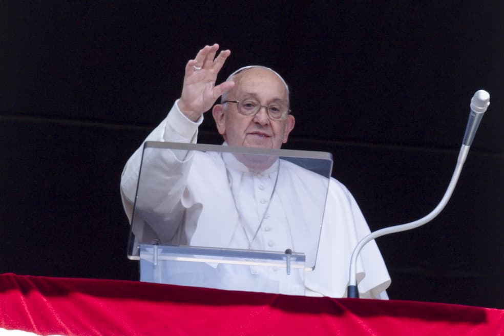 Paus Franciscus na het Regina Caeli-gebed van 12 mei 2024 