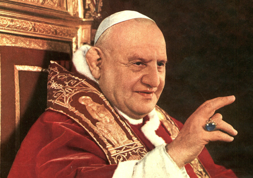 Paus Johannes XXIII 1881 - 1963 ©KDC Nijmegen