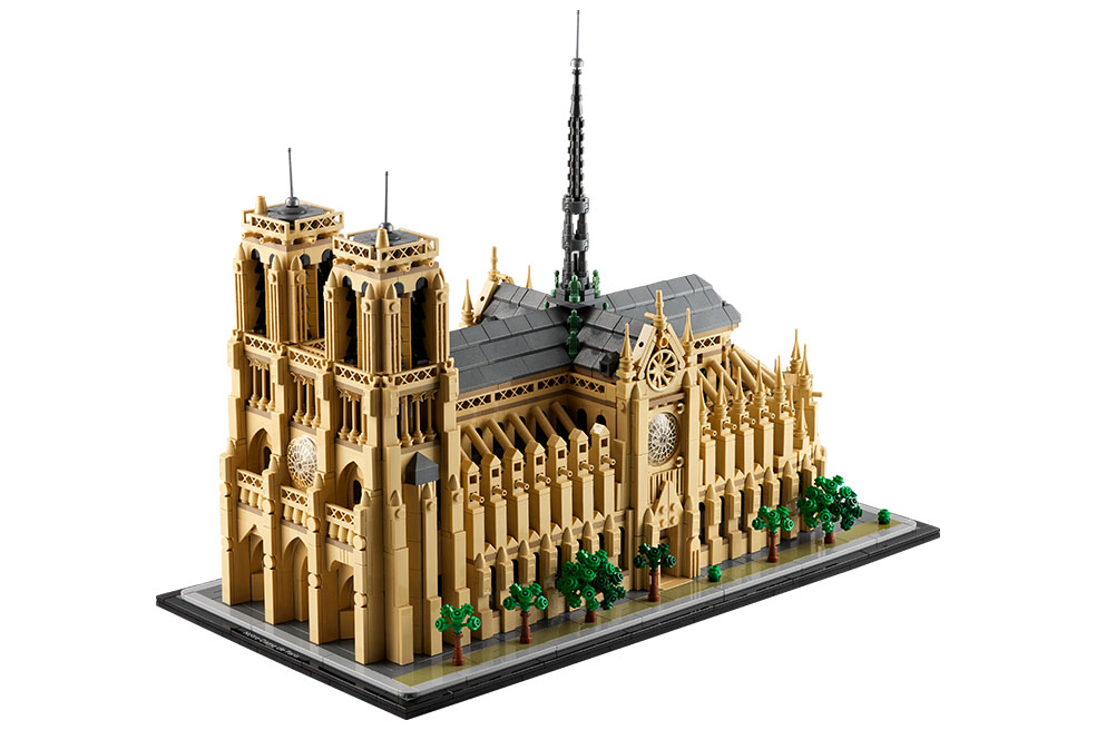 Notre-Dame van Parijs is volgens LEGO 'meer dan alleen een katholiek gebouw' en mist daarom elk christelijk symbool