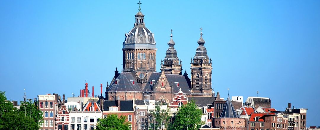 De Sint-Nicolaasbasiliek in Amsterdam.