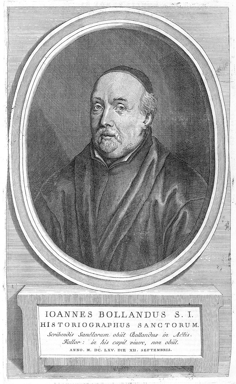 Jean Bolland, Ioannes Bollandus in het Latijn, die zijn naam gaf aan de 'Société des Bollandistes'