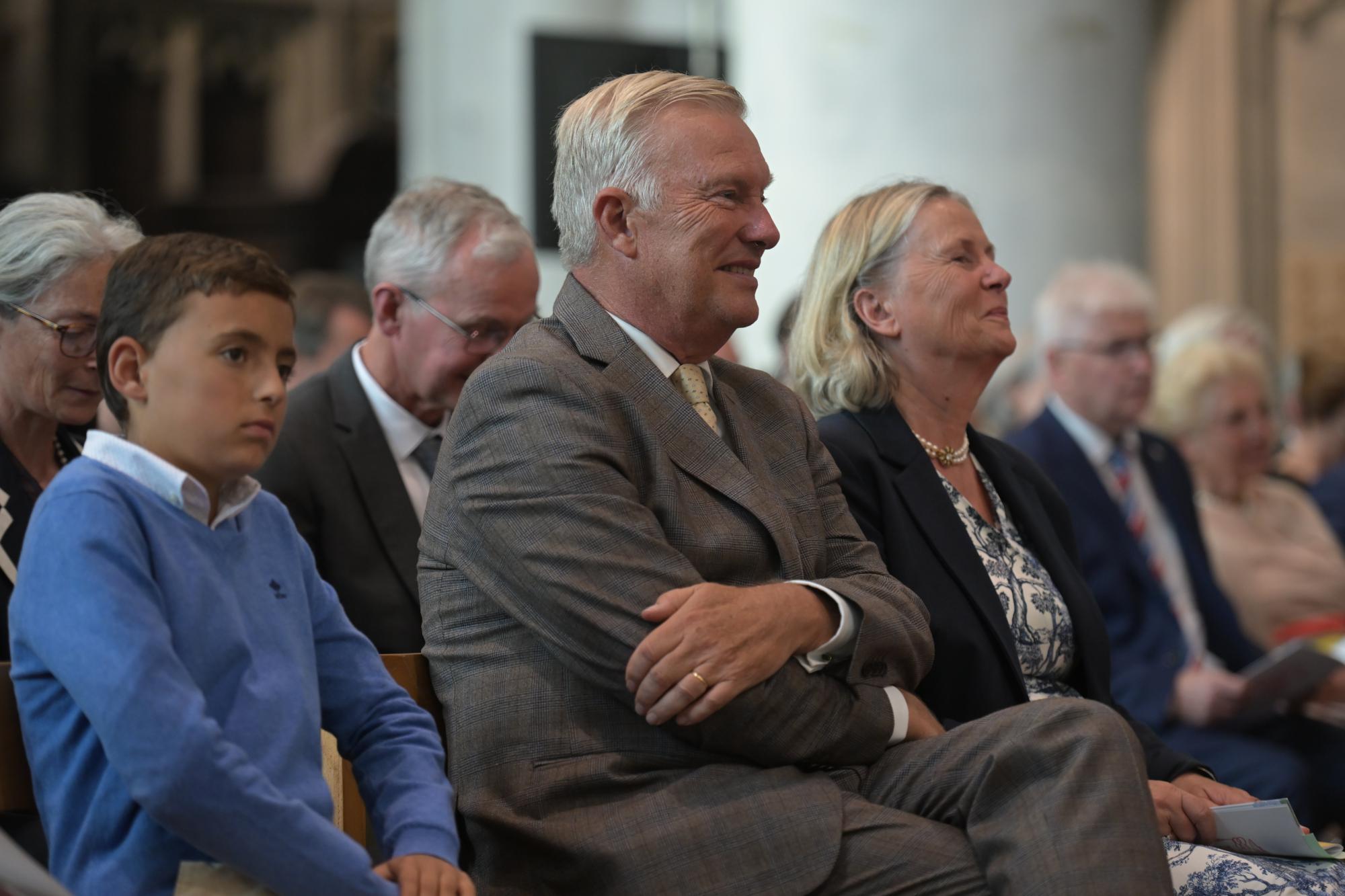 Broer en zus van aartsbisschop Luc Terlinden.