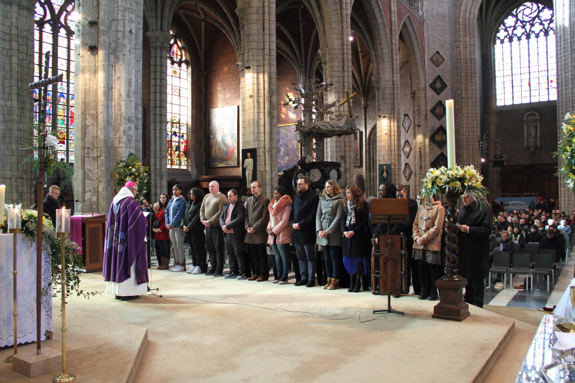 Eucharistie 1ste zondag vasten vanuit crypte Sint-Baafskathedraal | Otheo