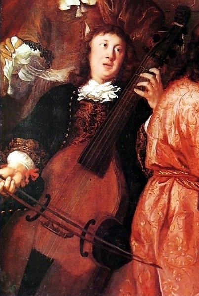 Buxtehude op een schilderij van Johannes Voorhout.