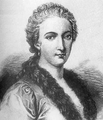 De Italiaanse wiskundige Maria Agnesi.