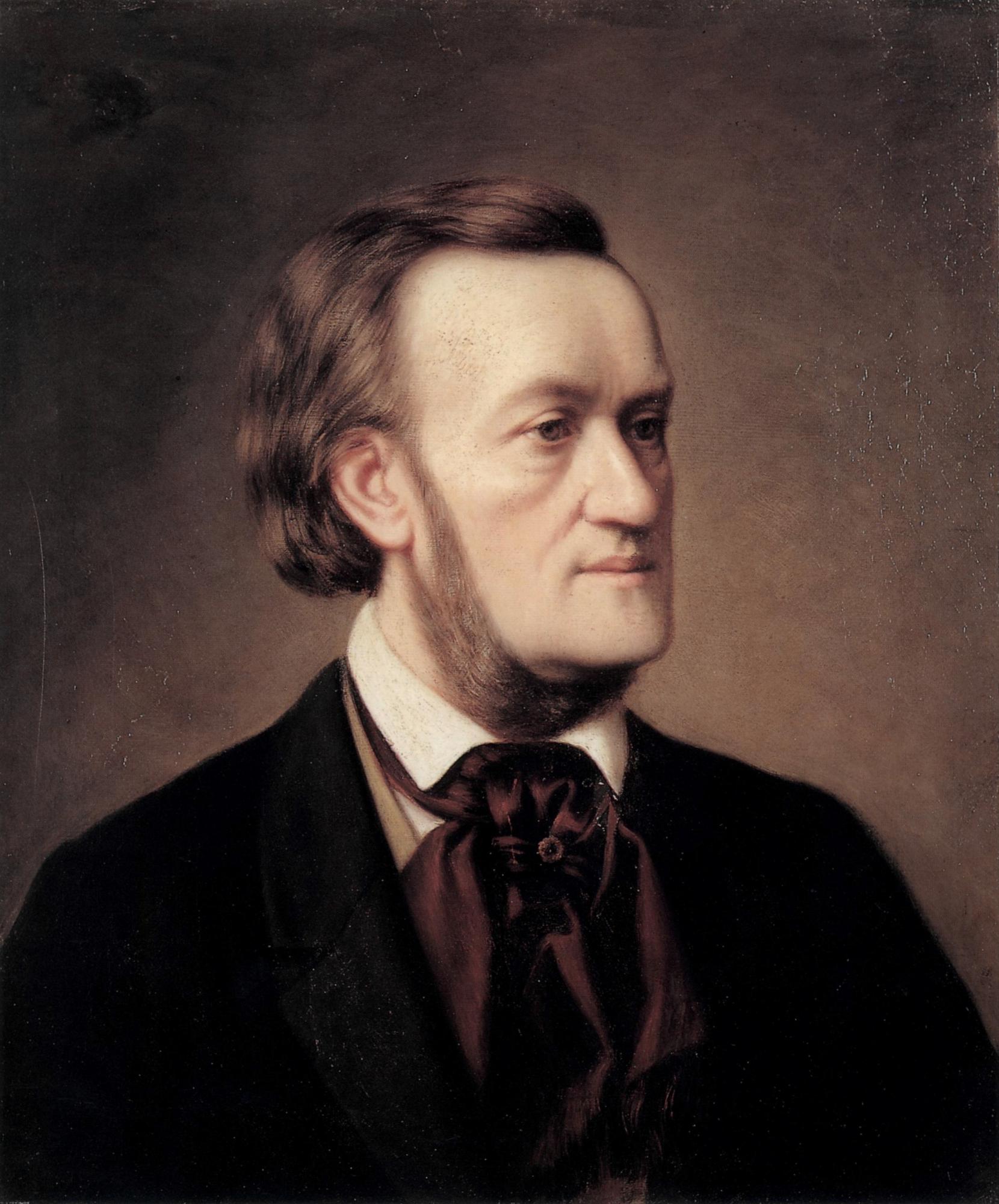 Wagner op een schilderij uit 1862.