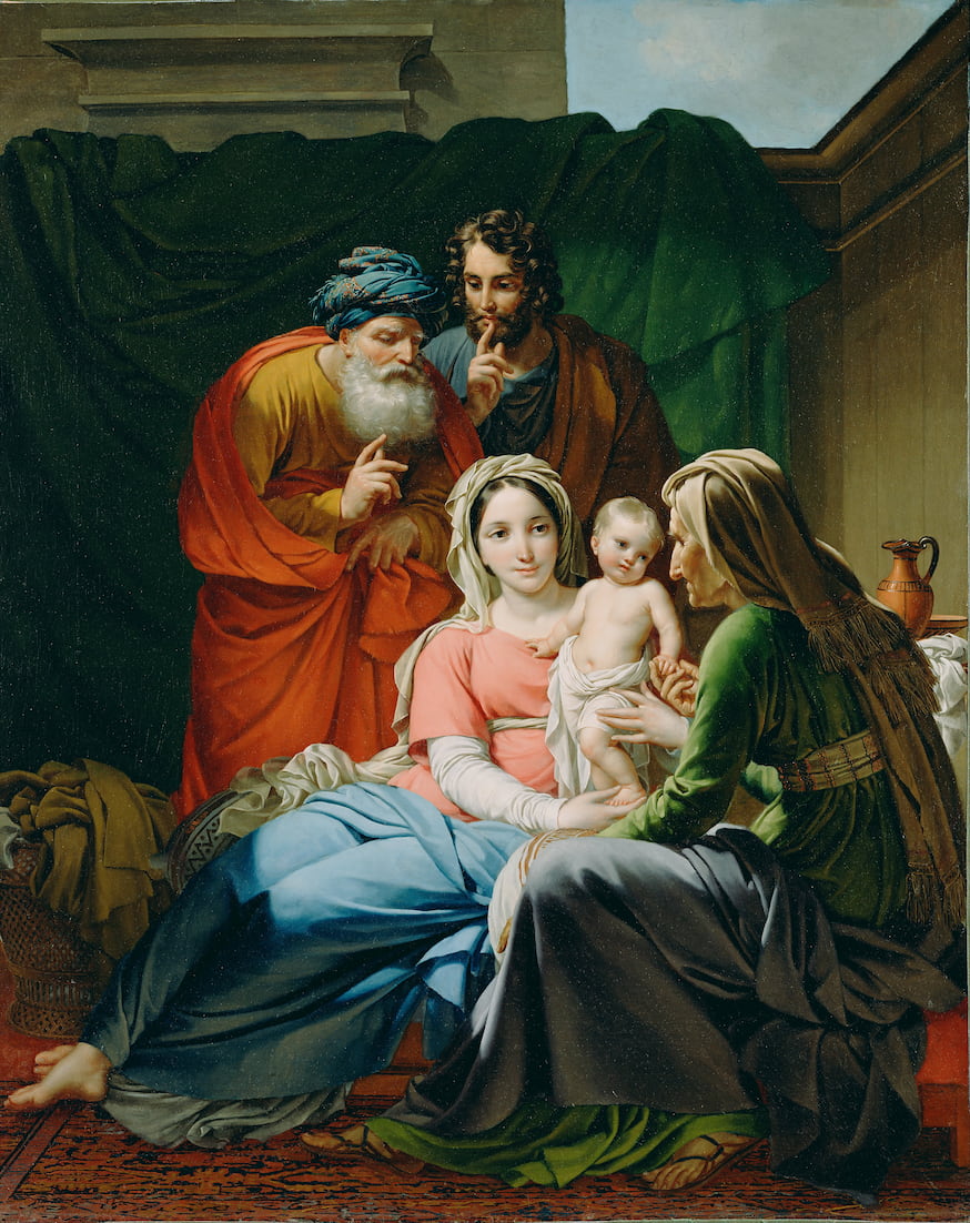 Joseph Paelinck, De Heilige Familie, ca. 1820