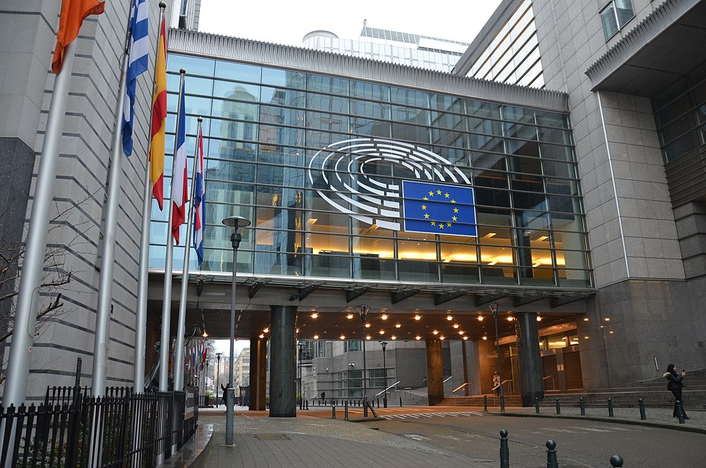 Europees Parlement in Brussel 