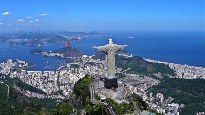 Het beeld van Christus de Verlosser in Rio