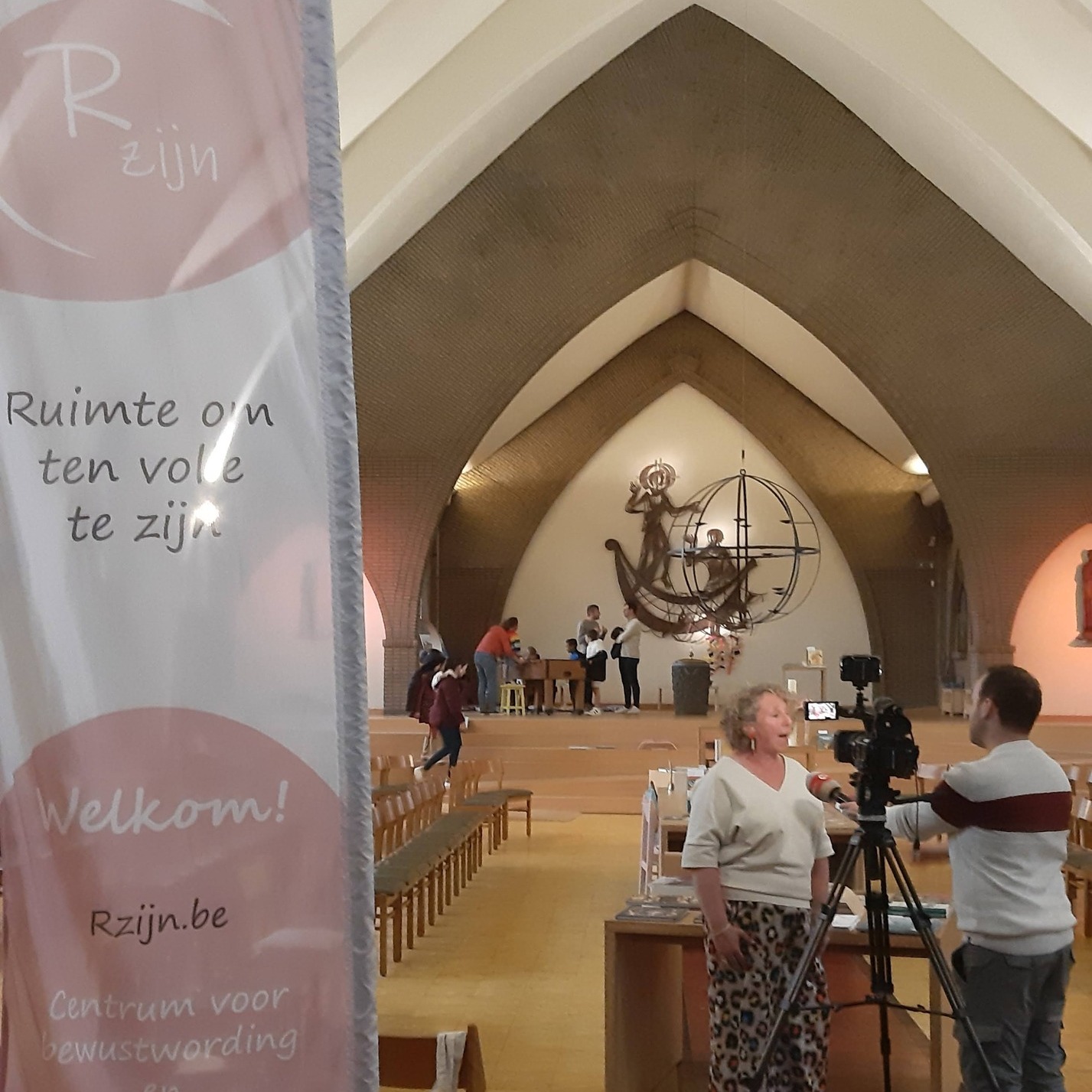 Coördinatrice Els Paridaens van Don Bosco Buizingen in gesprek met RingTV