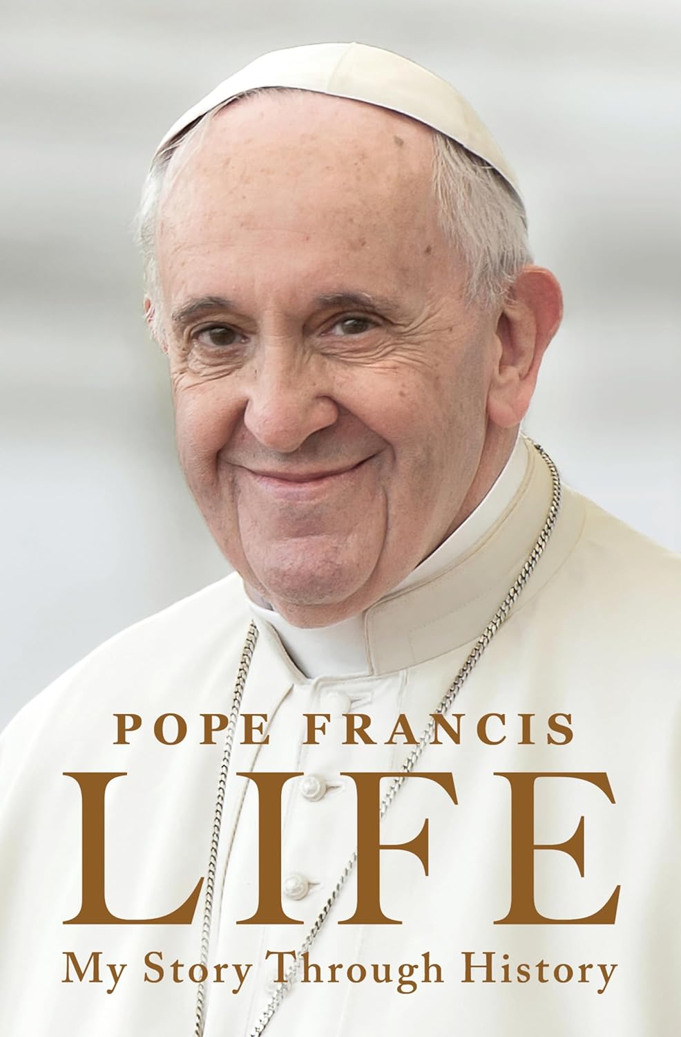 Cover van de autobiografie van paus Franciscus