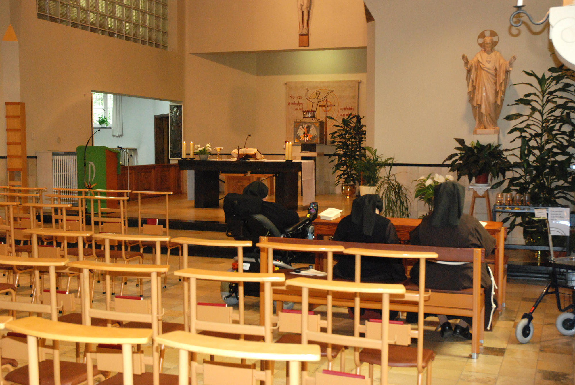 De laatste viering in de kapel vindt plaats op zondag 19 februari 2017.
