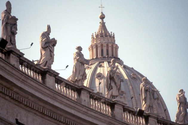 Koepel van de Sint-Pietersbasiliek in Rome
