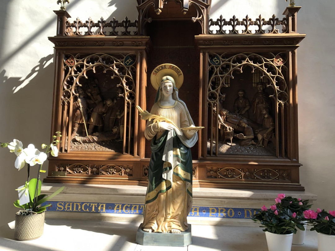 Feestelijke inzegening Sint-Agathakerk in Sint-Agatha-Rode